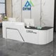 thumbnail image 1 of Executive Mobile Reception Desks Front Podium Lectern Computer Reception Desks Service Mesa De Escritorio Luxury Furniture My Lux Decor Round, 1 of 7