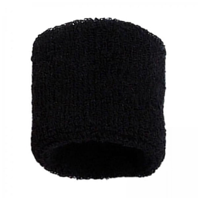 2xMini Sax Bucle De Absorción De Agua Fácil De Usar Mantener Seco Anillo De Algodón Elástico Principiante Negro