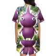 thumbnail image 3 of Lsque Pikmin Women's Short-Sleeved Pajama Set - 2 Piece Soft and Lightweight Sleepwear Set-XX-Large, 3 of 9
