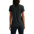 thumbnail image 2 of Lucky Brand Womens KISS Flocked Graphic T-Shirt, Grey, X-Small, 2 of 2