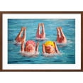 thumbnail image 2 of Art.com Water Ballet Art Print by Lucia Heffernan, Brown Frame Wall Art, 29" x 21", 2 of 5