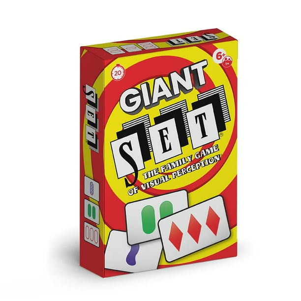 Juego de cartas PlayMonster Giant Set para niños a partir de 6 años