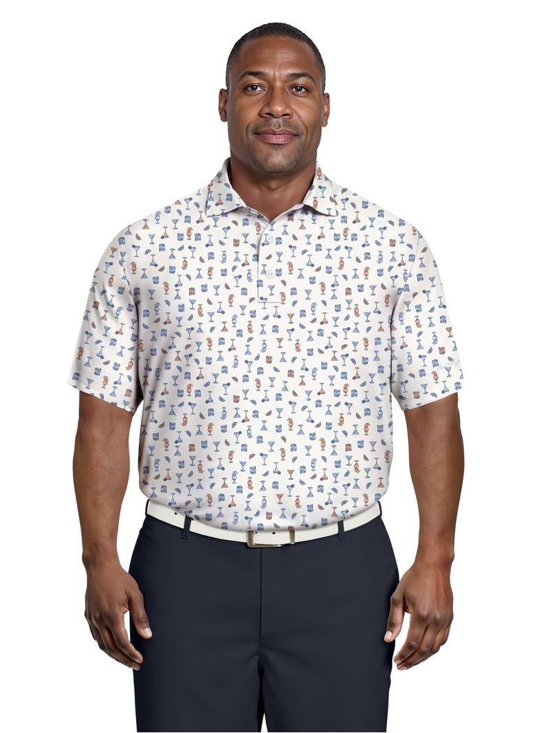Ben Hogan men's Golf Polo Shirt - Moisture Wicking, Sun Protection