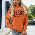 thumbnail image 2 of Christmas Sweatshirt for Women 2026 Fall Winter Crewneck Bible Verse Christian Sweat Shirts Pullover Top, 2 of 4