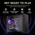 thumbnail image 3 of Lenovo Legion Tower 5i Gaming Desktop, Intel Ultra 7 265F, GeForce RTX 5070 12GB GDDR7, 64GB DDR5, 3TB Storage (2TB SSD+1TB Docking Station), HD Audio, RGB Cooling, Wi-Fi 6E, Win11 Pro, Black, 3 of 9