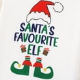 thumbnail image 6 of PatPat Christmas Pajamas Family Matching 2 Piece Long Sleeve Sleepwear for Men Couples Holiday PJs Sets with Socks, White/Green, M, 6 of 15
