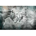 thumbnail image 2 of OnRei 24x17 Gold Ornate Wood Framed with Double Matting Museum Art Print Titled - Love Horses, 2 of 4