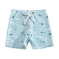 thumbnail image 5 of Ccpelsie Boys Board Shorts Swim Trunks for Boy Kids Toddler Beach Swimwear Bottom Short Pants(Sky Blue,2-3 Years), 5 of 5