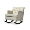 Baxton Studio Bethany Modern and Contemporary Rocking Chair
