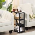 thumbnail image 7 of Joaxswe End Table w/ Charging Station Set of 2, Narrow Side Table for Living Room, Black, 7 of 7
