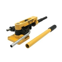Manual Pipe Bender, Hydraulic Tools 0.8-2.0mm Thickness Hand "U" Tube Bending Machine, Iron/Steel/Copper/Aluminum SWG-25 ,Sturdy and Durable