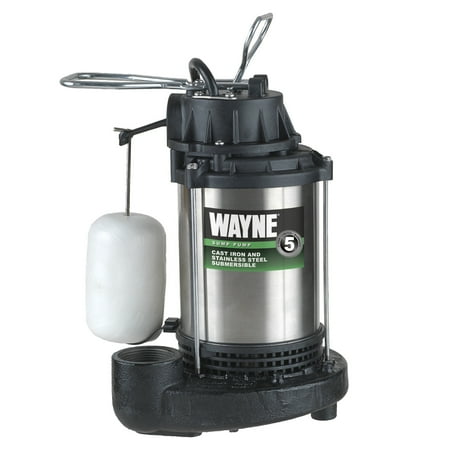 1 Hp Sump Pumps - WAYNE CDU1000 1 HP Stainless Steel Sump Pump