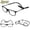Black, variant on NXMY Reading Glasses Hanging Folding Magnetic Front Click Connect Neck Readers Lightweight Eyeglasses for Men and Women 1.5 Magnification