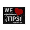 thumbnail image 2 of HEALEEP Black Acrylic Donation Box with Slot Transparent Money Storage Container for Fundraising Voting and Tips, 2 of 8