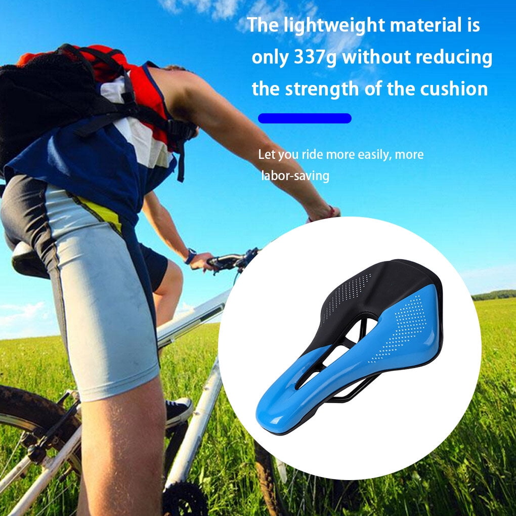Mountain bike saddle cushion bicycle seat cycling accessory blue hotsell