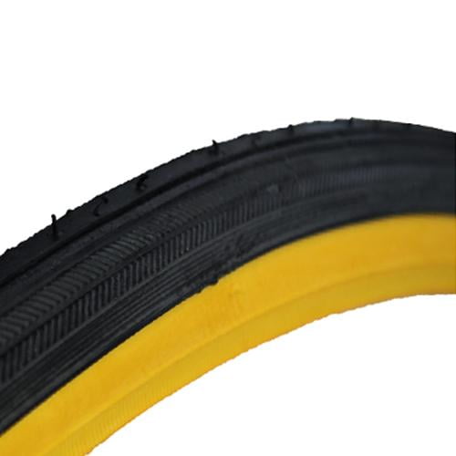 Llanta Bicicleta Kenda K34 27 x 1 1/4 Negro Amarillo
