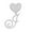 J, variant on Silver Initial Letter Pendant Charm Anklet Punk Hip Hop Anklet Link Necklace Ankle Bracelet Silver Anklets For Women Rhinestones Filled Chain