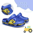 thumbnail image 4 of Drecage Toddler Boys Girls Cartoon Clogs Kids Lightweight Garden Shoes Beach Sandals, 4 of 7