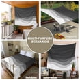 thumbnail image 6 of Ombre Waves Tapestry for Bedroom Wall Hanging Tapestry, Abstract Art Gradient Black Modern Ceiling Backdrop Tapestries Poster Blanket Wall Decor for Teens Room Living Room Dorm 59" x 90", 6 of 8