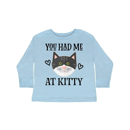 

Inktastic Kitty Cat Baby Gift Gift Toddler Toddler Girl Long Sleeve T-Shirt