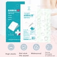 thumbnail image 3 of 5pcs Postpartum Wound Tape Soft PU Breathable Self Adhesive Waterproof Shower Patch Blue, 3 of 9