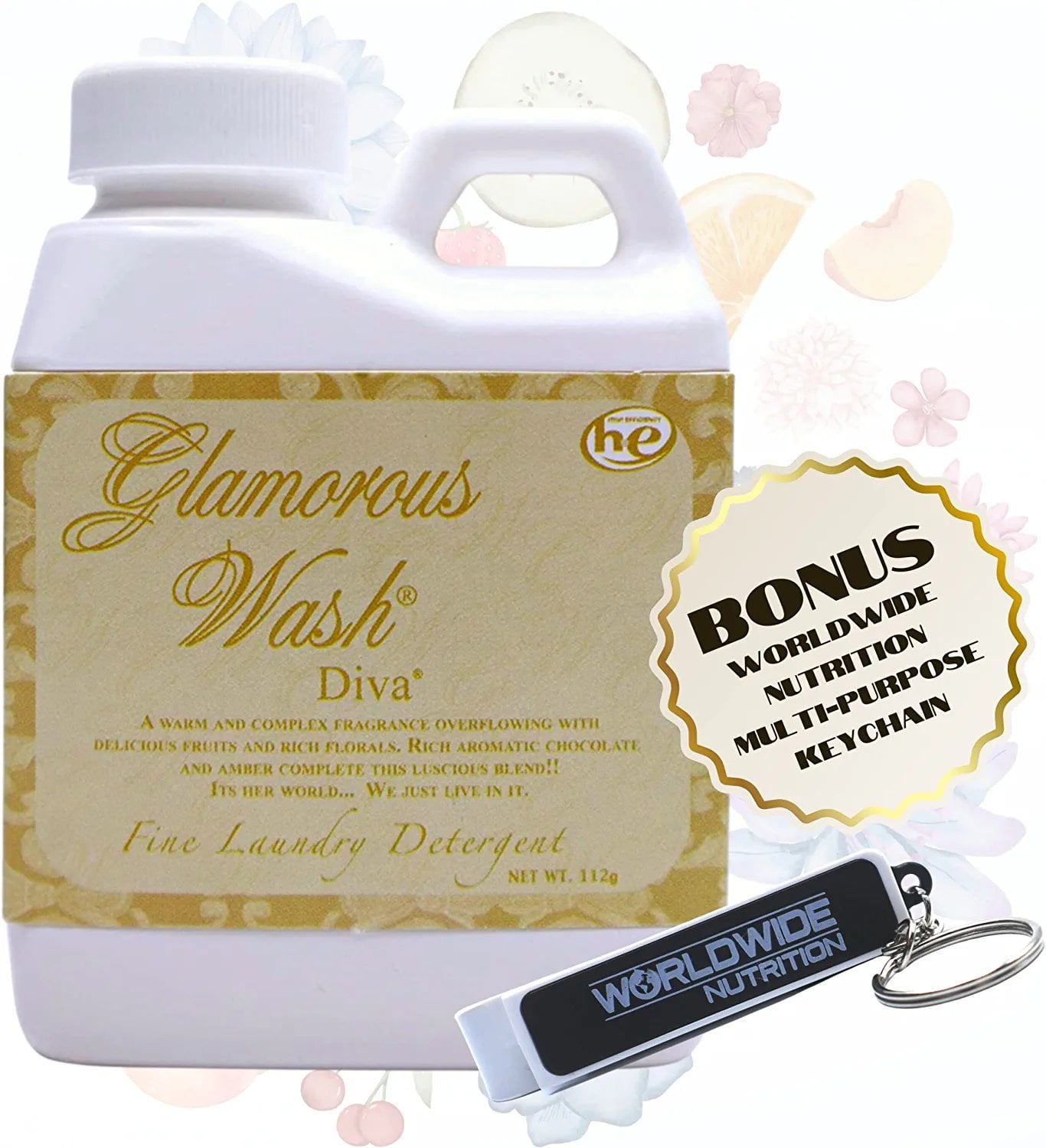 Tyler Candle Company Glamorous Wash Diva Scent Fine Laundry Detergent