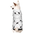 thumbnail image 1 of Fotbe Black Rabbit Sudadera con Estampado para Perros Pequeños – Suéter con Capucha para Mascotas, Tela Suave de Forro Polar con Bolsillo-Medium, 1 of 7