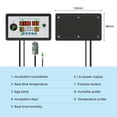 thumbnail image 4 of ZFX-W9002 Termostato Inteligente Incubadora de Control de Temperatura y Humedad Digital 360 Volteo AutomáTico de Huevos 12V, 4 of 10