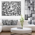 thumbnail image 1 of Design Art - Cubes Noirs et Gris, 1 of 3