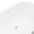 thumbnail image 6 of A&E Bath Sienna, White Acrylic, 67" Freestanding Bathtub, 6 of 6