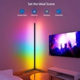 thumbnail image 2 of 1pc Smart RGB Floor Lamp With Music Sync, Modern 16 Million Color Changing Standing Mood Light With APP & Remote Control, DIY Modes & Timer For Living Room Gaming Room Decor, 2 of 4
