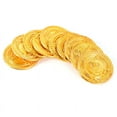 thumbnail image 2 of 10PCS Plastic Pirate Gold Play Coins Birthday Party Favors Treasure CoS H LFLWWA, 2 of 9