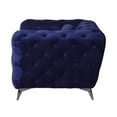 thumbnail image 3 of Bowery Hill Transitional / Modern Fabric Chair in Blue Finish, 3 of 4