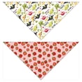 thumbnail image 1 of Bufanda de cuello triangular para gatos y perros, bufanda triangular de frutas, toalla triangular para saliva de perro y gato2779, 1 of 7