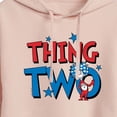 thumbnail image 3 of Dr. Seuss - American Thing Two - Juniors Cropped Pullover Hoodie, 3 of 6