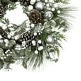 thumbnail image 5 of Northlight Mixed Pine with Pinecones and Ornaments Artificial Christmas Wreath - 28" - Unlit, 5 of 8