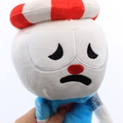 uiuoutoy Cuphead Game Toy Ghost Plush Doll Stuffed Toy 11'' Figure