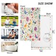 thumbnail image 6 of Yayeee 2 Pack Hand Towels for Bathroom 100% Cotton 16" x 28" Soft Absorbent Kitchen Towel, Purple Cartoon Animals, 6 of 7