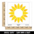 thumbnail image 2 of Summer Sunflower Monogram Center Car Window Bumper Water Bottle Phone Tablet Laptop Waterproof Vinyl Decal Sticker Set 5-Pack - Gloss Finish - 5.0", 2 of 7