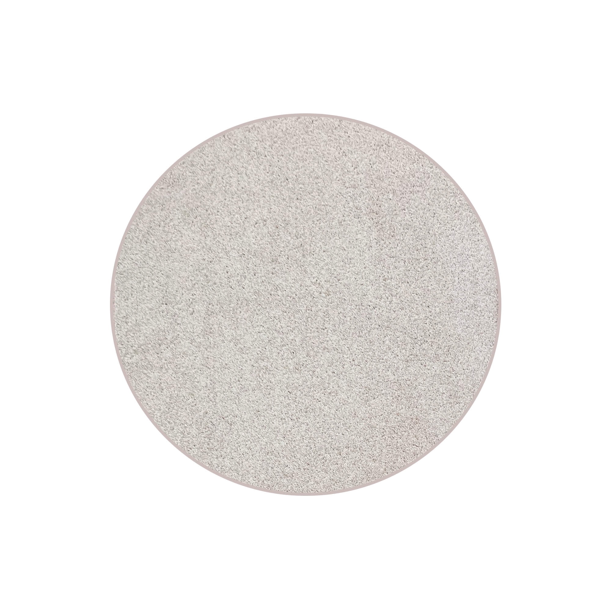 Koeckritz Rugs Soft & Cozy Flax Beige Indoor Area Rug 5' Round for Living Room or Bedroom