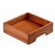 thumbnail image 1 of Bandeja de hielo seco, plato para servir carne de vacuno de madera, plato para servir Buffet, bandeja para servir refrigerada para fiestas en casa, re 22x22cm, 1 of 9