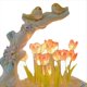 thumbnail image 5 of Lámpara de Noche con Forma de Tulipán, Funciona con Pilas, con Forma de Tulipán, Luz LED de Imitación, Hecha A Mano., 5 of 6