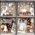 thumbnail image 7 of EUDIDV Xmas Decorative Stickers Christmas Snowflake Wall Stickers Decoration Mirror Door Stickers Holiday Decals, 7 of 7