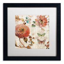 Trademark Fine Art Lisa Audit 'French Country IV' 16 x 16 Framed Art Print (WAP0256-B1616MF)