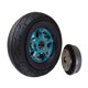 thumbnail image 5 of Componentes de neumáticos para el scooter eléctrico Piezas de reparación de piezas versátiles de rueda a prueba de amortiguadores Rueda trasera azul, 5 of 8