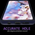 thumbnail image 4 of Galaxy S10 Plus Case,Liquid Silicone Dual Layer Hybrid Hard PC& Soft Silicone, Gel Rubber Bumper Slim Fit Shockproof Protective Phone Case, Phone Cover for Samsung Galaxy S10 Plus, Night Blue, 4 of 12