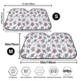 thumbnail image 3 of Fotbe Tribal Style Turtle Car Windshield Sunshade | Sun Visor Protector Front Window Shade, Keeps Out UV Rays, Keeps Your Vehicle Cool-, 3 of 7