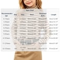 thumbnail image 3 of Girls Boys Turtleneck Long Sleeve Tops Striped Pullover Slim Fit Layering Fall Winter Fashion Soft Comfort Base Shirts Beige 9-10Years, 3 of 9