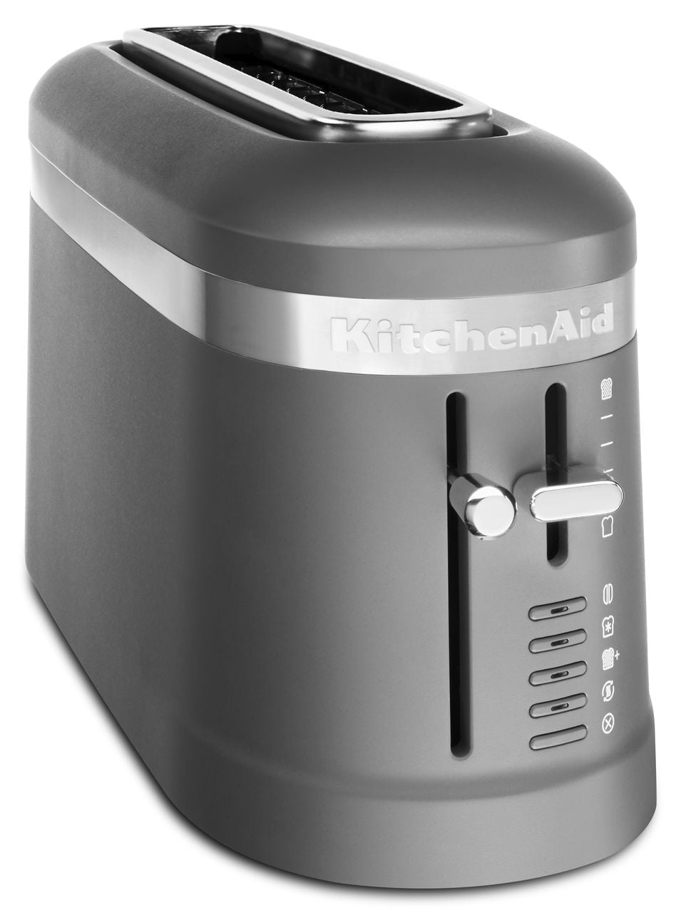 saltet nedenunder Sammensætning KitchenAid KMT3115DG 2 Slice Long Slot Toaster with High-Lift Lever, Dark  Grey - Walmart.com