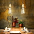 thumbnail image 3 of Antique Brass Pendant Lamp Holder with Pull Chain Socket, 3 of 5